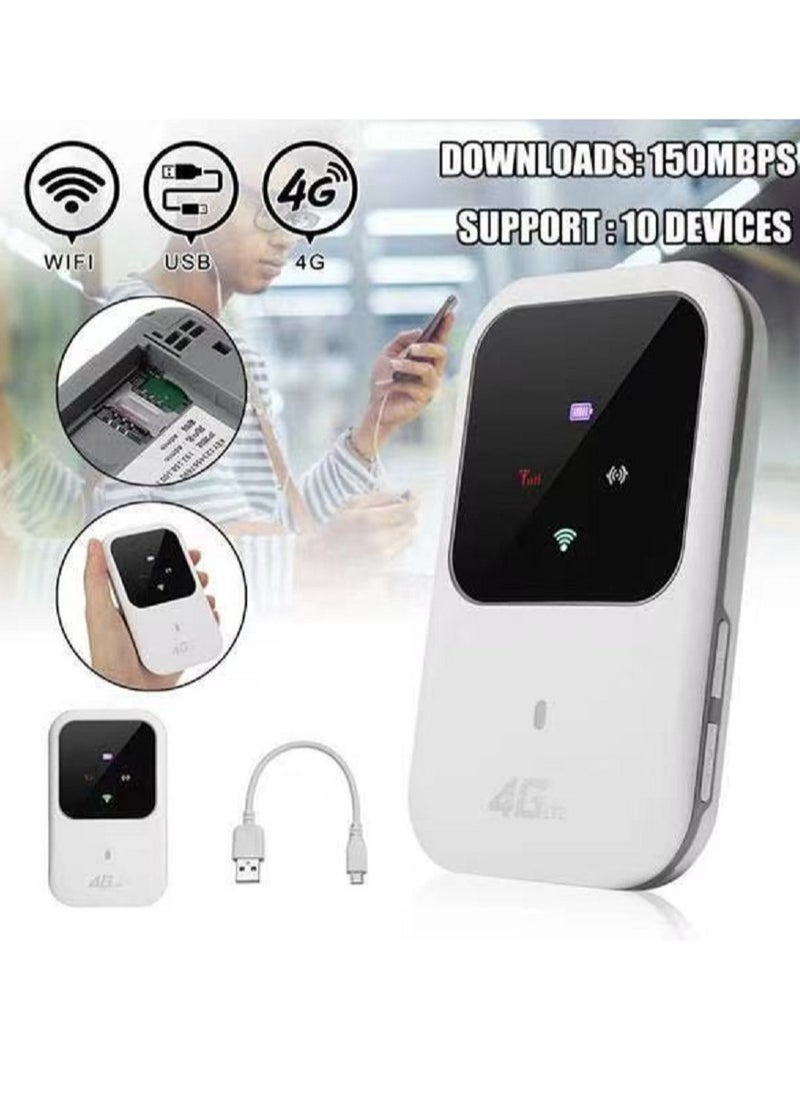 Gasin - Wireless 4G Plug-in Router Portable Mobile Walkman wifi Network Card Hotspot Sharing - Image 1