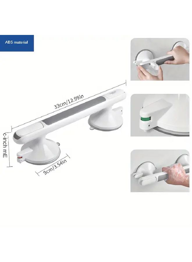 1pc Toilet Safety Armrest with Non Slip Grip and Vacuum Suction Cup for Elderly Bathroom Support - Image 3