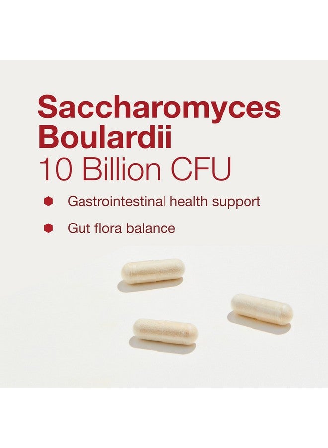 PROTOCOL FOR LIFE BALANCE Saccharomyces Boulardii - 10 Billion CFU - Probiotic Supplement - Support Gut Health & Digestive Health - Relieves Occasional Diarrhea - Halal & Kosher - 60 Veg Caps - Image 4