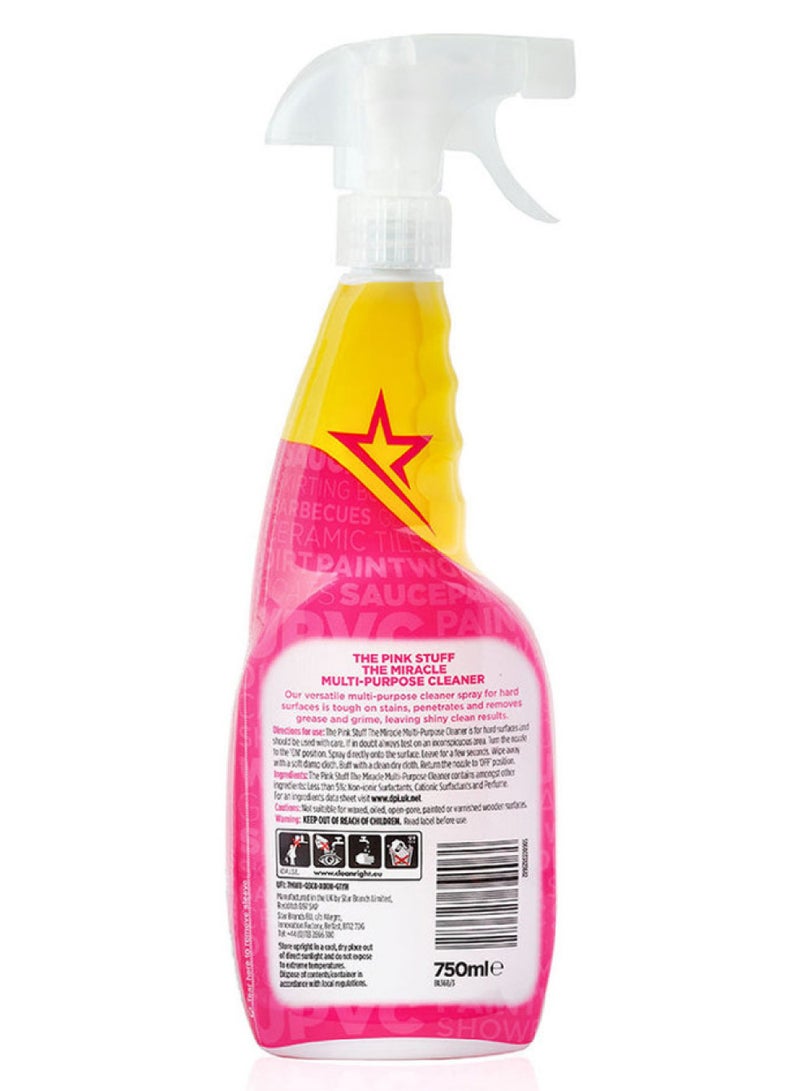 ذا بينك ستاف منظف متعدد الأغراض والإستخدامات ميراكل بخاخ 750 مل - Image 2