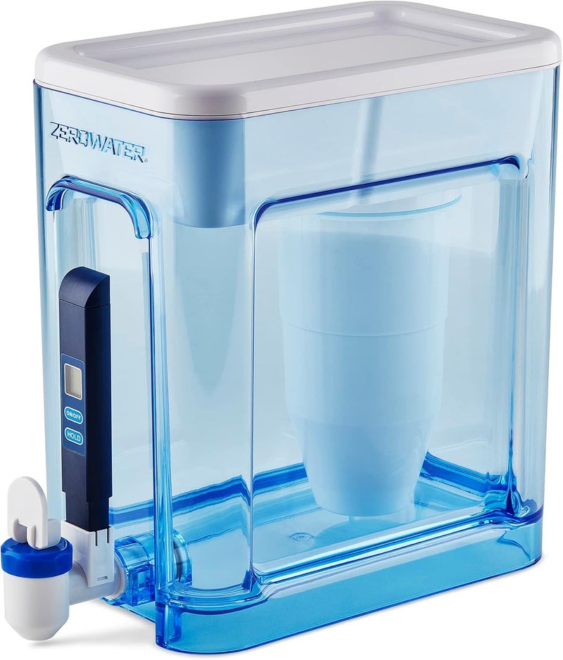 ZeroWater Culligan 22-Cup Ready-Read 5-Stage Water Filter Dispenser with TDS Meter - Image 1