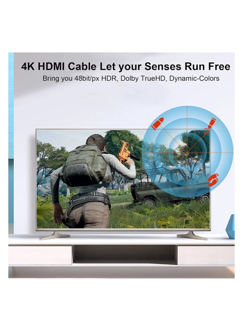 High-Speed HDMI Cable 5M - 4K × 2K - Version 2.0 - Premium Audio & Video Quality  - Image 5