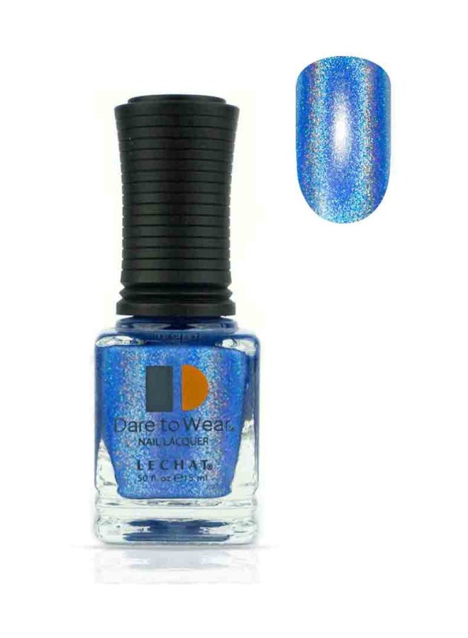 Lechat Nail Polish Color Blue Holographic Glitter By Lechat Spectra Gemini Sdw10