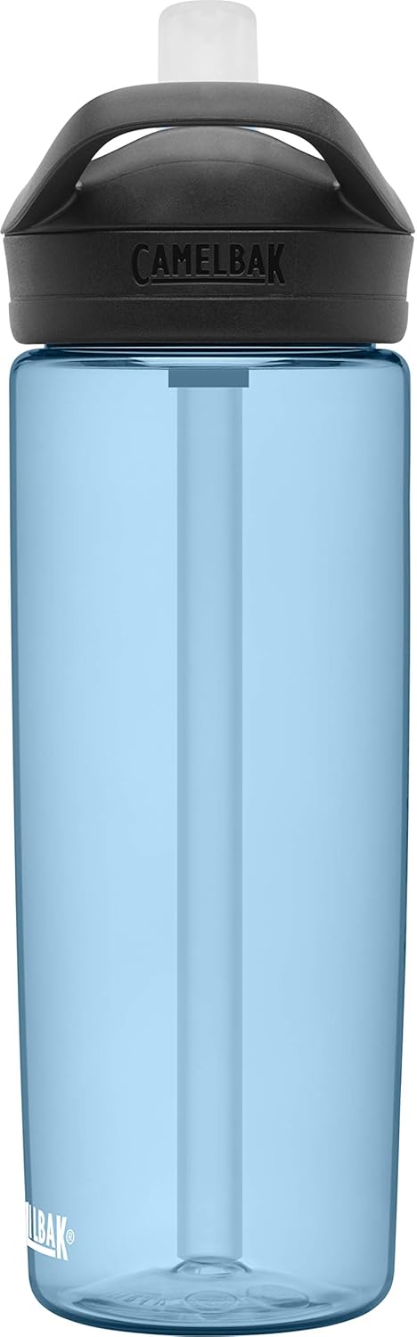 CAMELBAK CamelBak eddy+ Water Bottle with Tritan Renew – Straw Top 20oz, True Blue  - Image 4