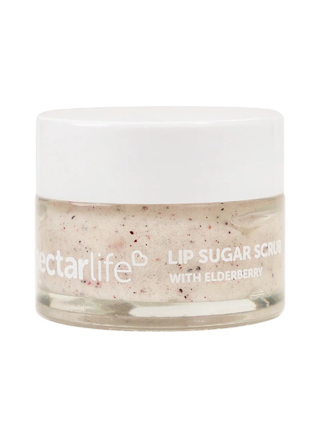 Nectar Life All Natural, Vegan Lip Scrub, Sugar Lip Scrub, Conditioning Lip Scrub, Gentle Exfoliation, Lip Polish & Lip Exfoliator Gift for Women and Girls (Blueberry) - Image 1