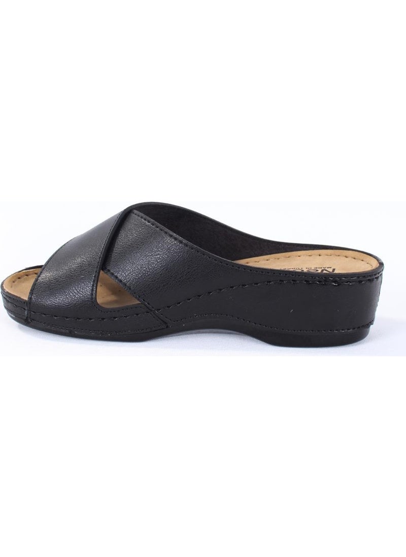 Dagoster DZA37-1802 Black Casual Women's Slippers  - Image 3