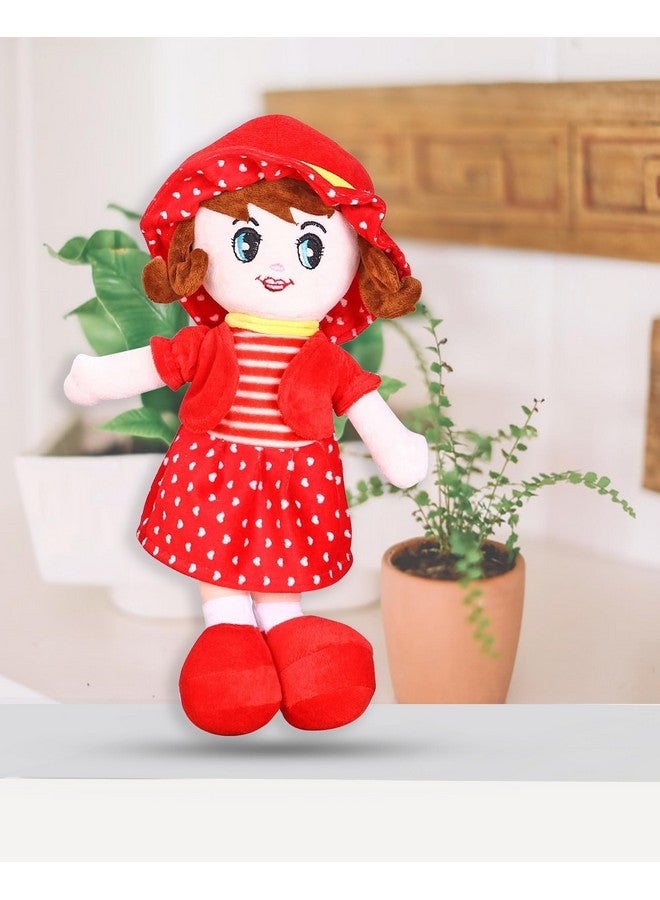 Glance Soft Cute Looking Beautiful Doll | Attractive Stuffed Toys | Grab Your Attention on Little Darling Doll (Red Winky, Doll 60 cm) - Image 1