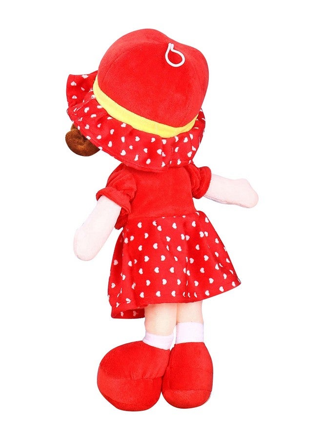 Glance Soft Cute Looking Beautiful Doll | Attractive Stuffed Toys | Grab Your Attention on Little Darling Doll (Red Winky, Doll 60 cm) - Image 4