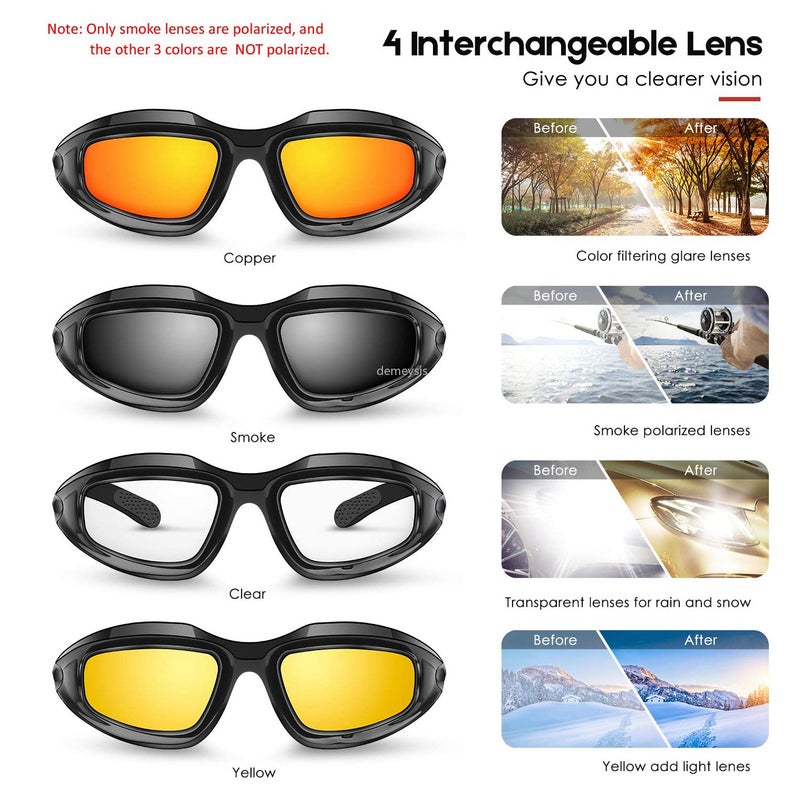 Daisy C5 Tactical Safety Glasses for Outdoor Shooting - Image 2