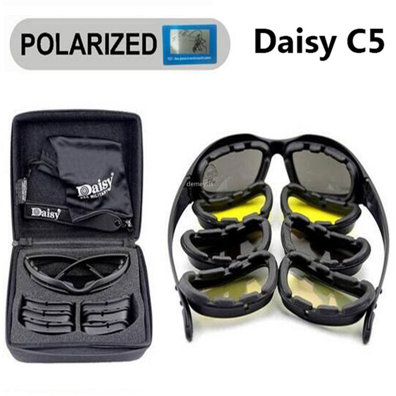 Daisy C5 Tactical Safety Glasses for Outdoor Shooting - Image 1