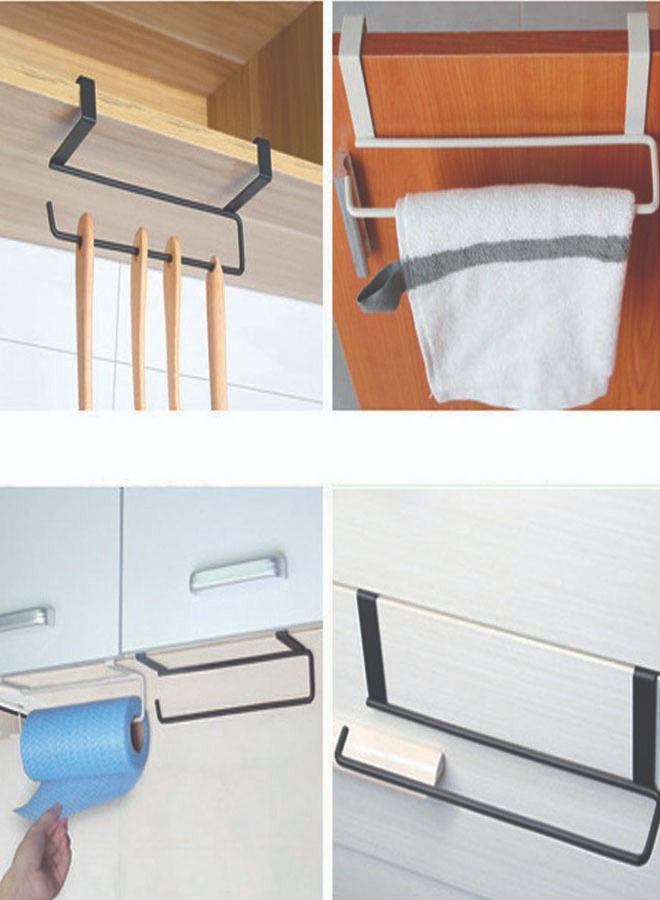 ZCM-HAPPY 3 Piece Kitchen Towel And Utensil Rack  - Image 5