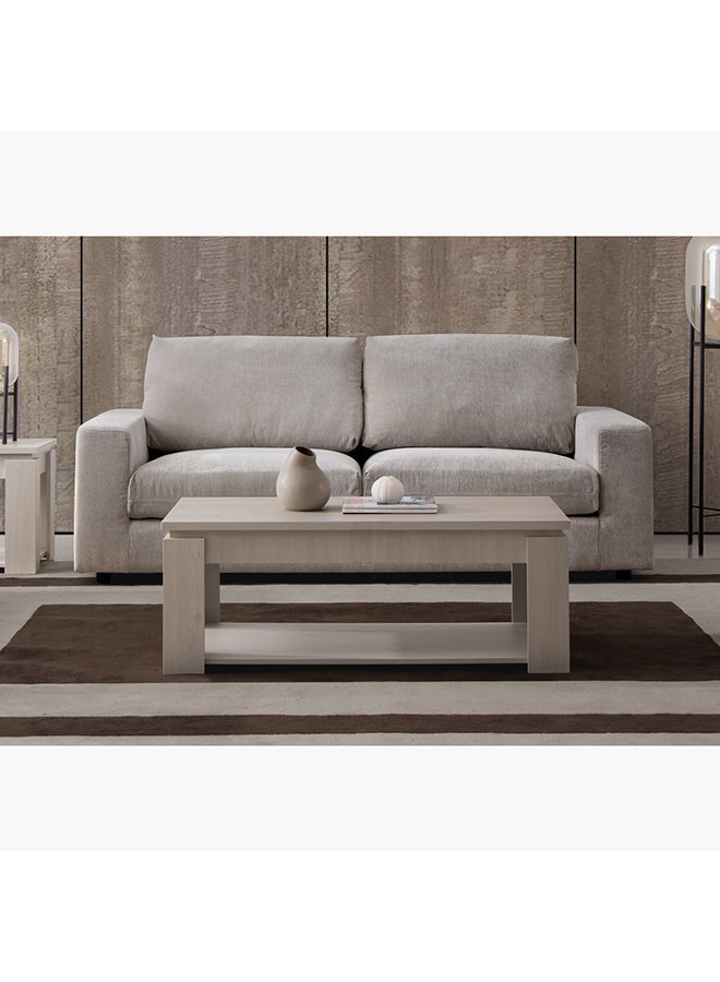 Home Box Roche 3-Seater Fabric Sofa 109 x 91 x 221 cm - Image 1