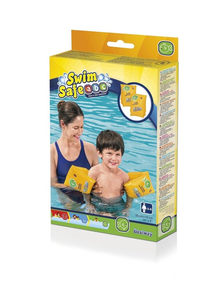 Bestway - Bestway - Swim Safe ABC WonderSplash Inflatable Armband Floaties S/M - 32033 - Image 1