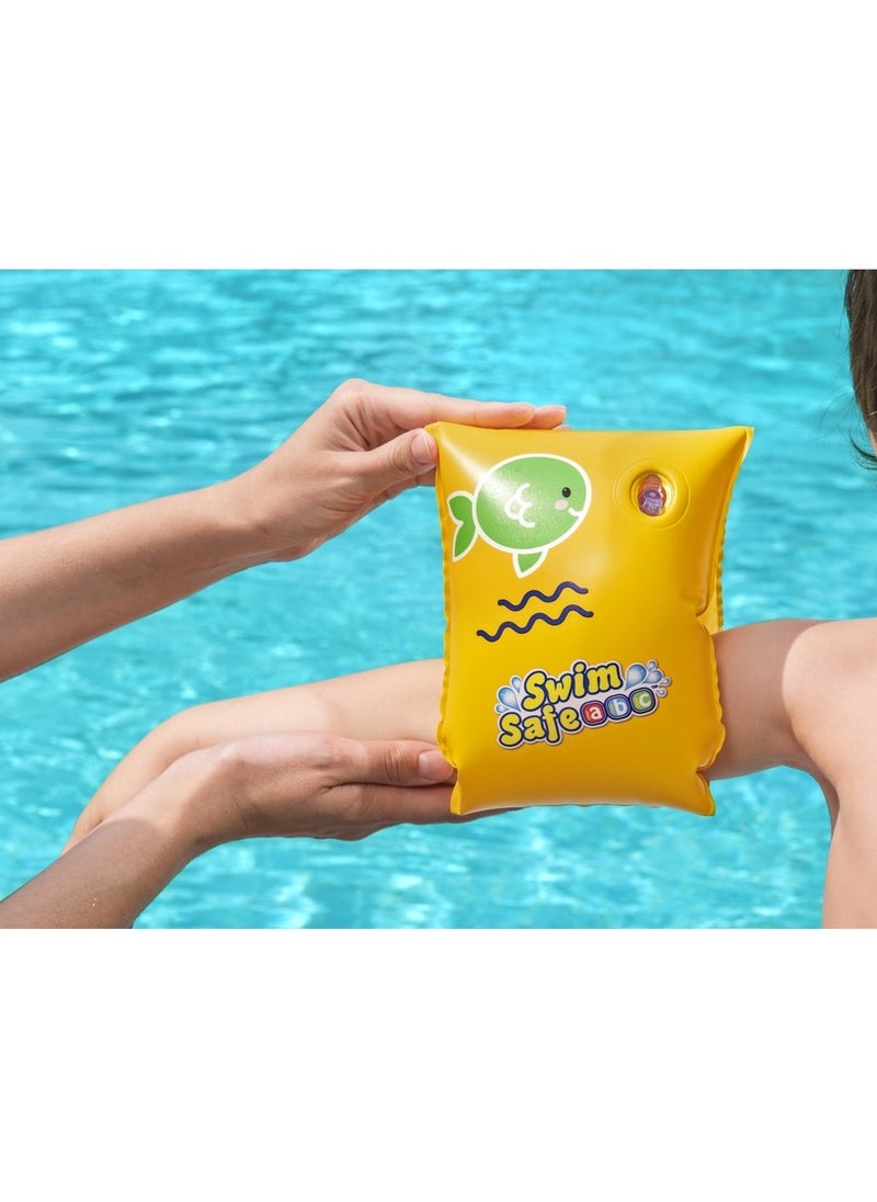 Bestway Bestway - Swim Safe ABC WonderSplash Inflatable Armband Floaties S/M - 32033  - Image 4