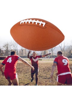 Thoraya Outdoor Sport PU Leather Rugby Ball American Football Training Entertainment Size 9  - Image 4