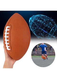 Thoraya Outdoor Sport PU Leather Rugby Ball American Football Training Entertainment Size 9  - Image 5