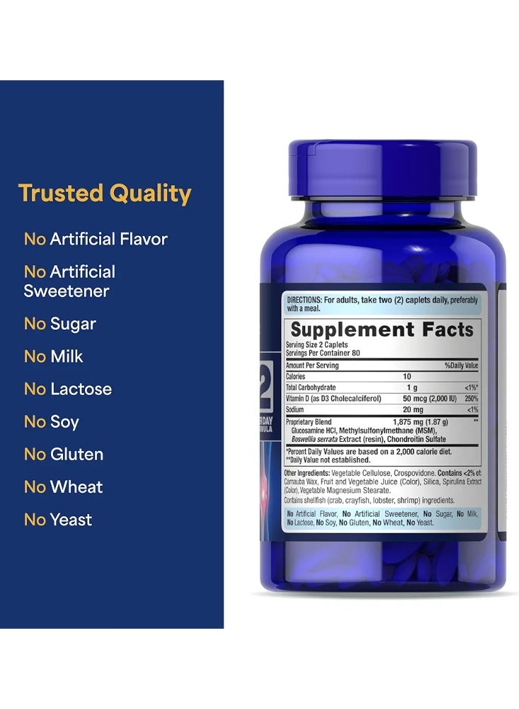 Puritan's Pride Puritan's Glucosamine Supplements for Joint and Cartilage Health Support - Image 4