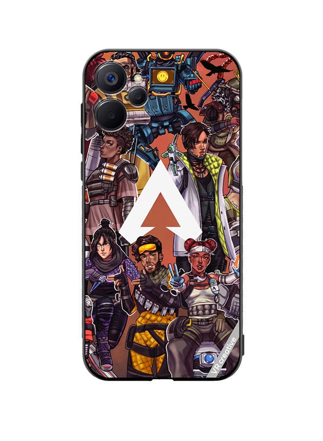 VR CREATIVE Protective Case Cover For Realme 9i 5G Apex Legends Whole Team Design Multicolour - Image 1