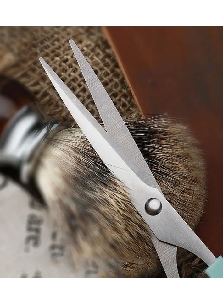 ORiTi Haircut Scissors Set Household Hairdressing Scissors Thinning Shears Hair Cutting Barber Scissors Flat Tooth Scissor Comb Beauty Hairdressing Scissors Tools - Image 2