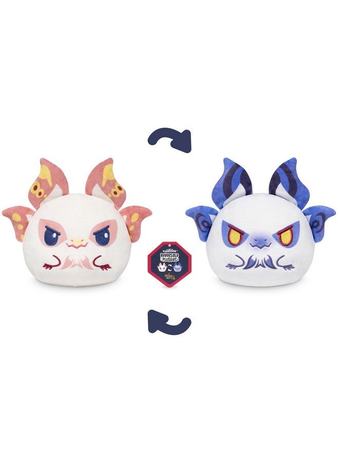 TeeTurtle TeeTurtle Monster Hunter Reversible 4" Plushie - Mizutsune - Officially Licensed Capcom Cute Kawaii Soft Stuffed Animals Fidget Toys  - Image 3