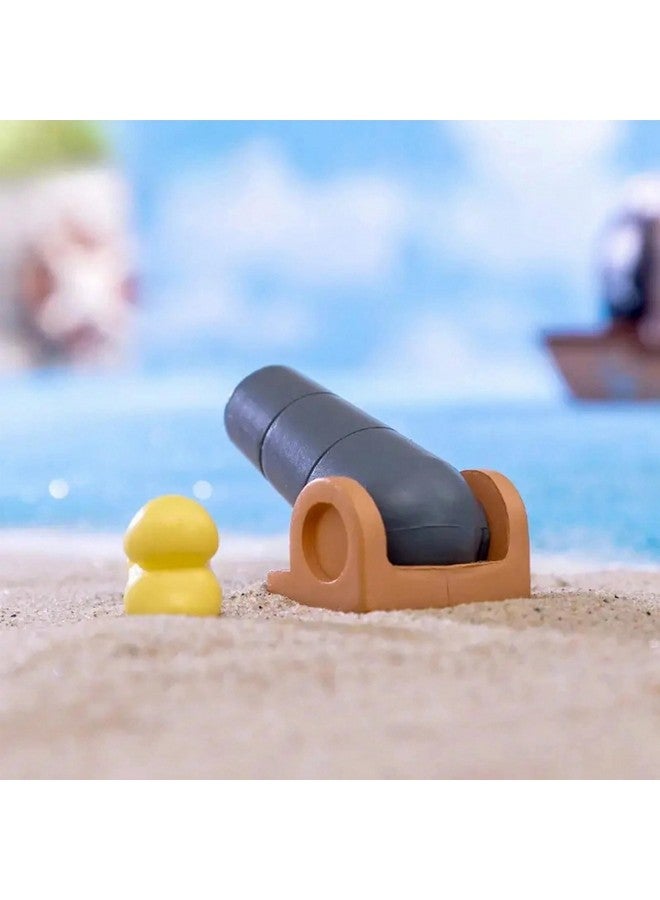ascension Cute 6pcs Pirate Ship & Treasure Cannon Car Decor Set Perfect for Home Garden and Fairy Gardens Cake Toppers Decoration Unique Gift Idea for Kids Dollhouse Miniatures for Home Decor - Image 2