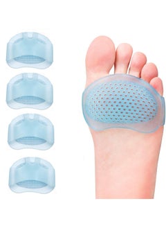 KASTWAVE Ball of Foot Cushions, Metatarsal Pads Soft Gel Ball of Foot Pads Mortons Neuroma Callus Metatarsal Foot Pain Relief (2 Pairs)  - Image 1