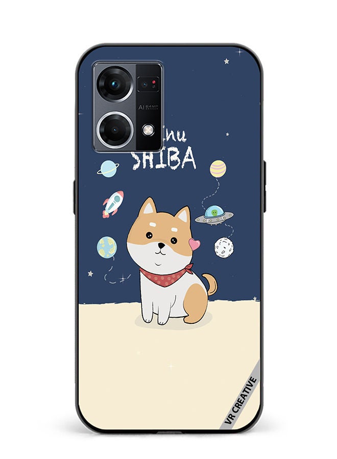VR CREATIVE Protective Case Cover For Oppo Reno8 4G Sonofshib Design Multicolour - Image 1