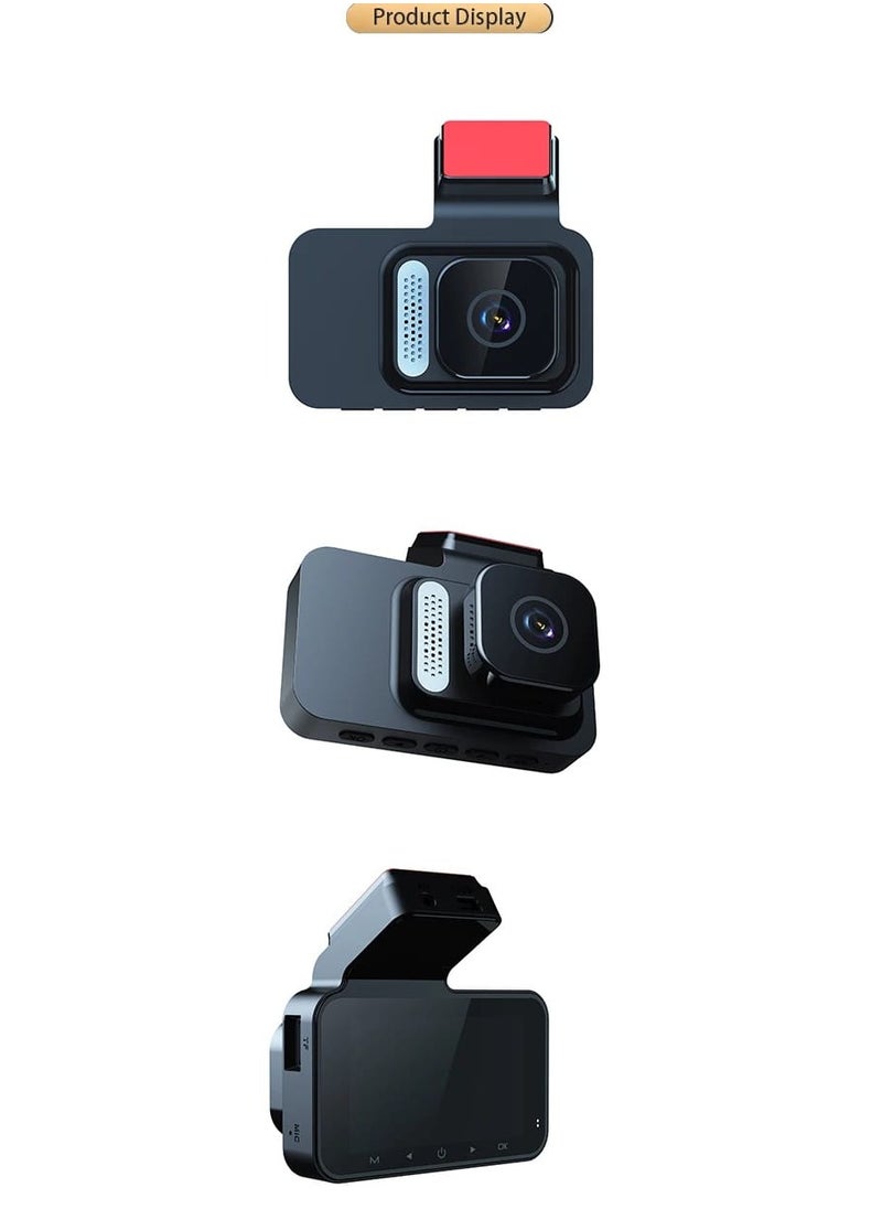 Dash Cam Two cameras with screen front and back