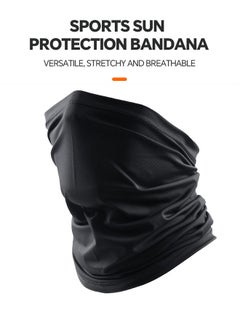 SOWUGI 4Piece Sun UV Protective Neck Gaiter Breathable Face Mask Face Cover Outdoor Cycling Neck Scarf  - Image 2