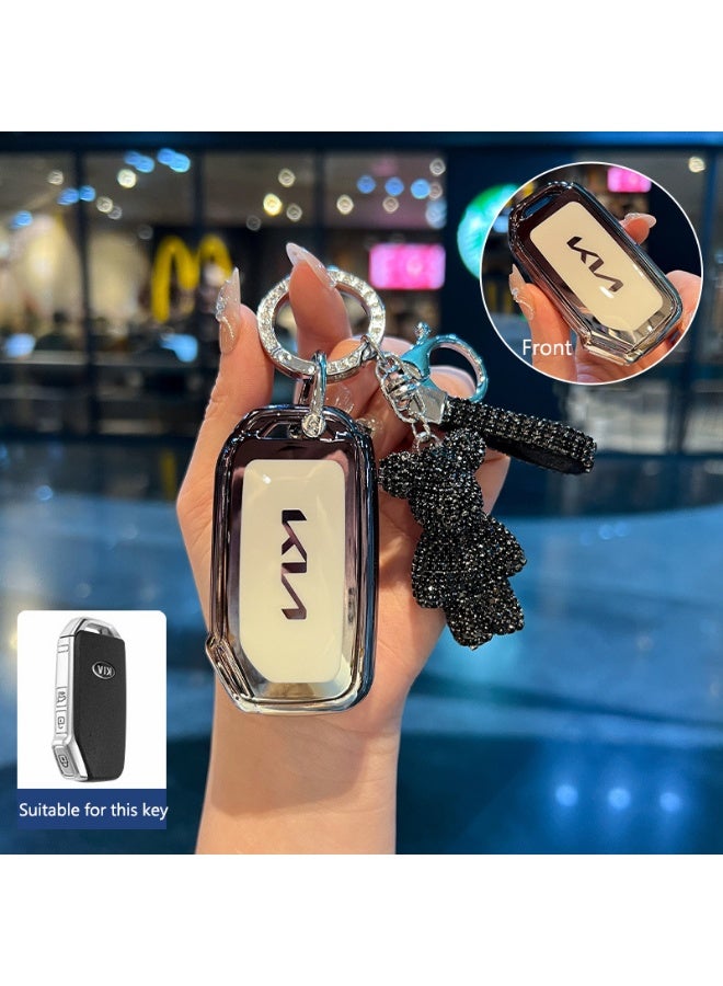 KIA High end boutique car key protection case suitable for Kia K3 Intelligent Run K5 K2 Proud Run Kx3 k4 kx5 kxcross Yi Run Huan Chi Kai Cool car key shell case - Image 1