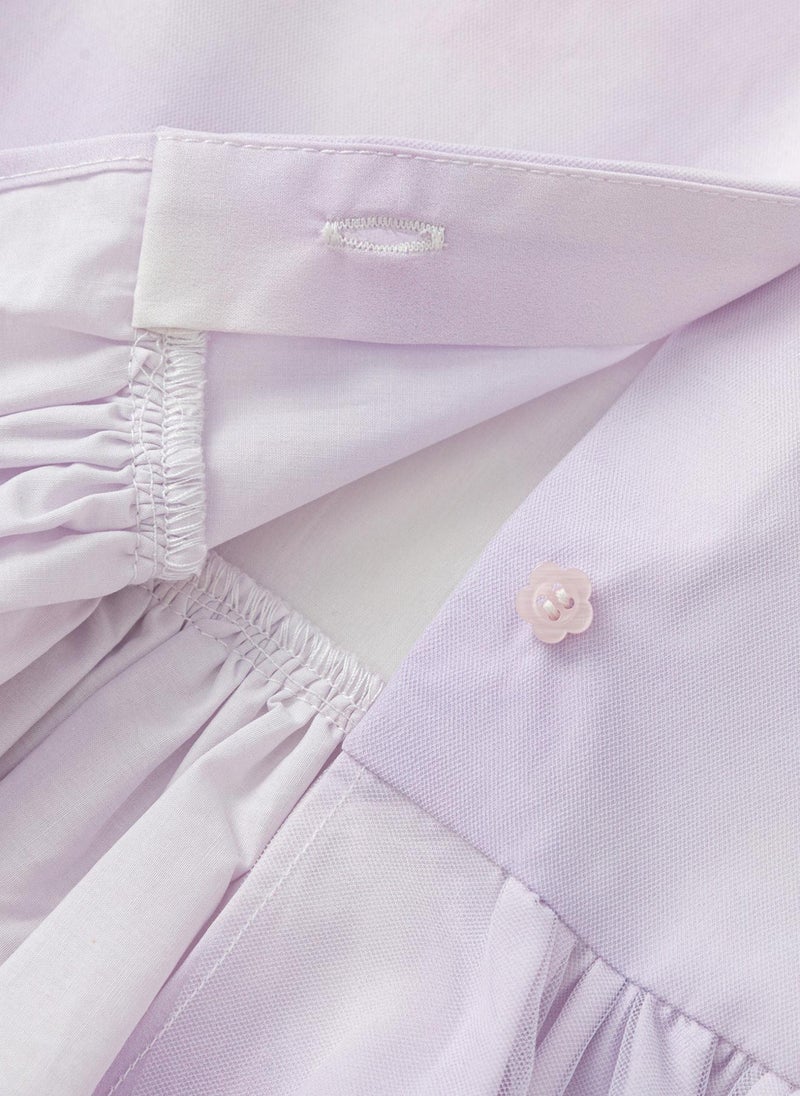 Balabala Kids Girl Woven short sleeve suit  - Image 3