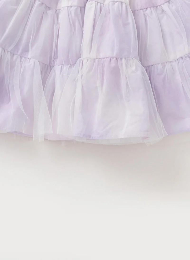 Balabala Kids Girl Woven short sleeve suit