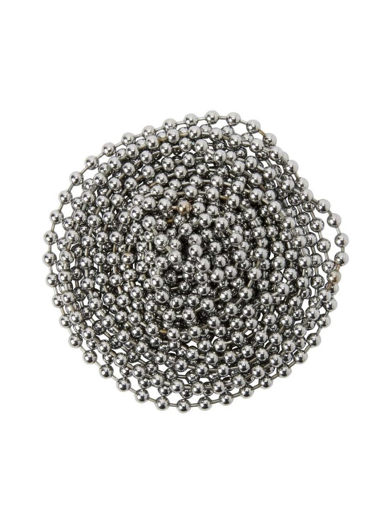ACE Diall Chrome-Plated Brass Bead Chain 3.2mm x 2.5m