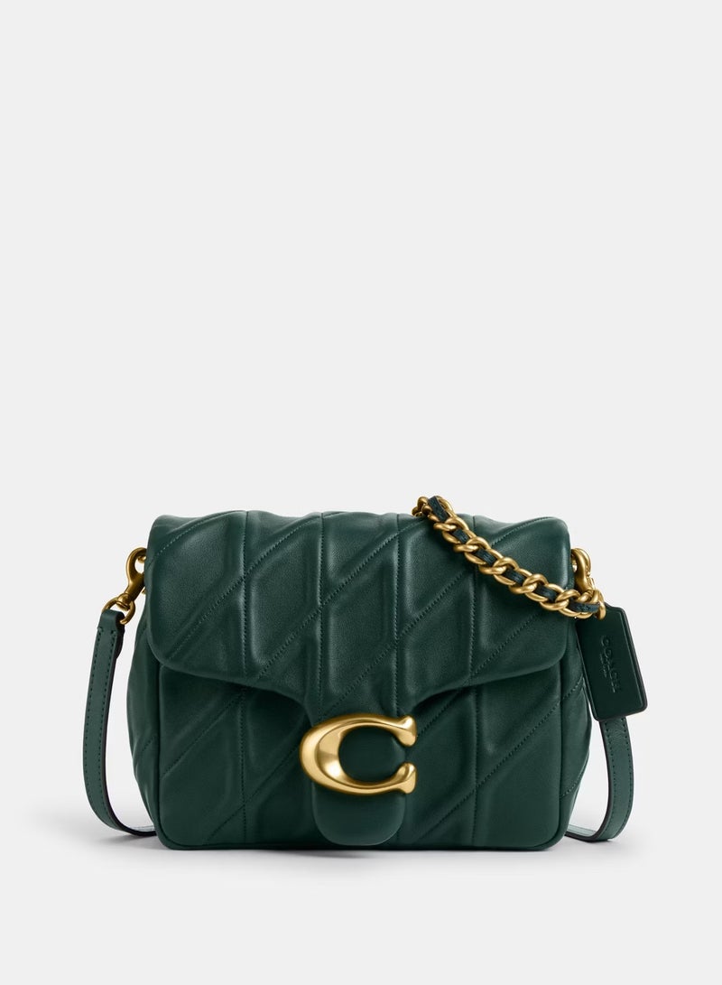 كوتش اوت ليت حقيبة كتف مربعة من قماش تايمز سكوير تابي - Image 1