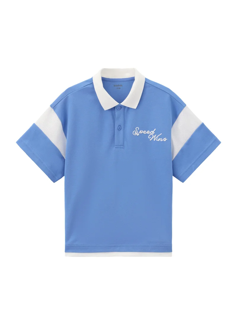 Kids Boys Knit short sleeve suit