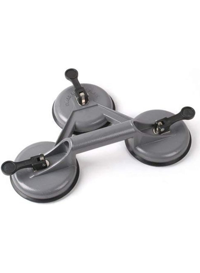 Poaker Heavy Duty Suction Cup Aluminium Glass Lifter Sucker Pad - Image 1