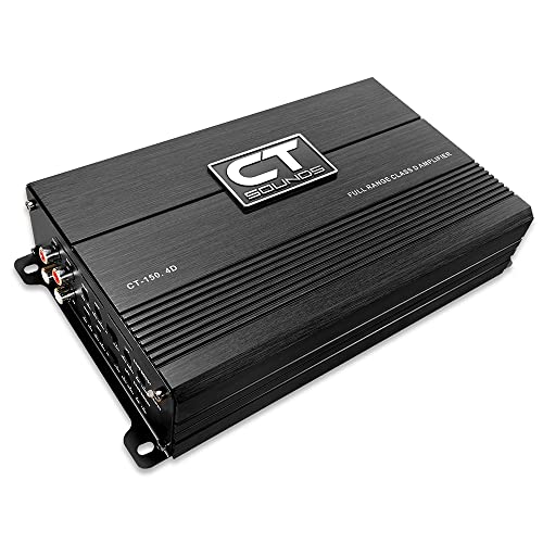مضخم صوت السيارة CT Sounds CT1504D فئة D 4 قنوات 1000 واط RMS