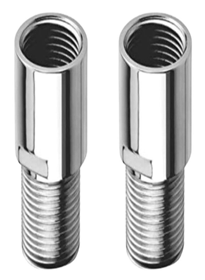 JAGGER JAG394 SS304 Tap Extension Nipple 15mm (½ Inch) | Stainless Steel Pipe Extension for Tap | Heavy-Duty, Rust-Free, Leak-Proof Connector for Bathroom & Kitchen [ Pack Of 2 ] (1 INCH) - Image 1