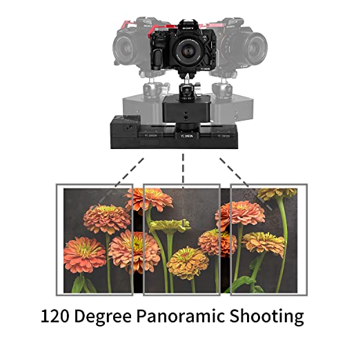 YC ONION Motorized Camera Slider 10.5 "/26.8cm with Shutter Release Support time-Lapse Shooting and Video Shooting Manual Button use/Compatible Electro-Dynamic Apparatus for The Remote Control of Signals - Image 4