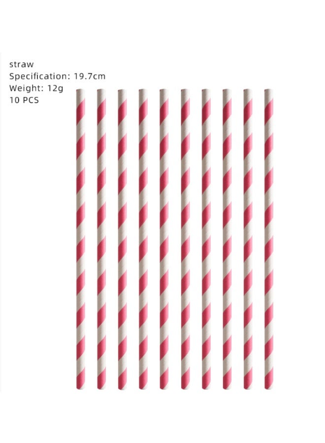 Joy Vibe Market 72pcs Princess Disposable Party Tableware Set, Girl's Birthday Party Decoration, Plates Napkins Cups Tablecloth Banner etc, Princess Themed Birthday Party Supplies - Image 5