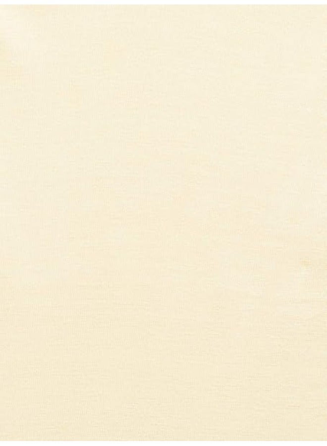 Cream Jersey Stretch Shailah Hijab – Soft and Versatile Muslim Scarf and Shawl - Image 4