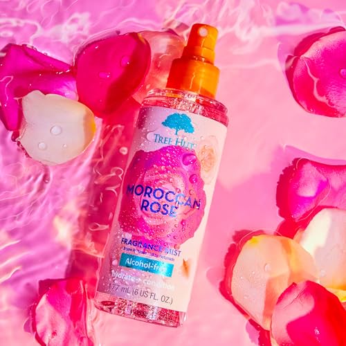 Tree Hut Moroccan Rose Fragrance Mist, Refreshing Body Spray with Light Floral Scent for Women, Layer with Favorite Scents, Holiday Gift & Stocking Stuffer, 6 fl oz - Image 3