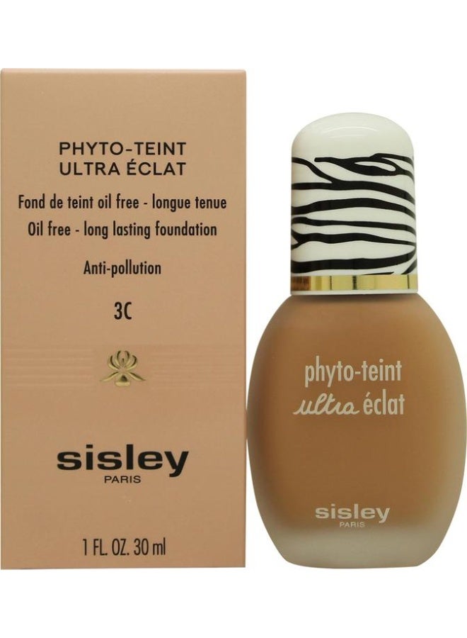 Sisley Phyto-Teint Ultra Éclat Fluid Foundation Natural Finish 3C (3) Natural 30ml - Image 2