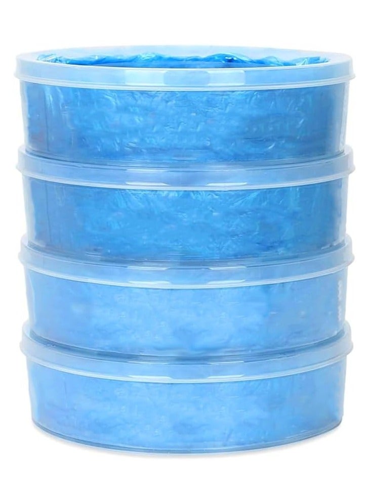 Moonmen 4-Pack Diaper Pail Refill Bags – 7-Layer Extra Thick Odor & Smell Blocking Bags, Compatible with Diaper Pails, 1280 Count - Image 1