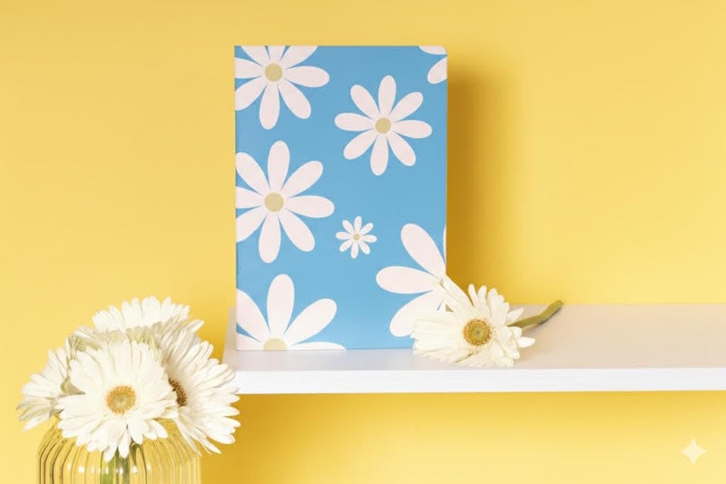 Rarejoy Gift Combo for Men and Women – Luxury Handcrafted gift combo Includes Crochet Daisy Flower Pot & Daisy Diary – Perfect for Valentine, Anniversary, Birthday & Special Occasions - Image 4