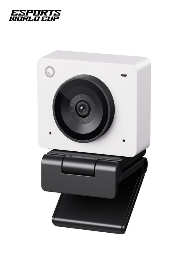 OBSBOT Meet SE 1080P 100FPS Webcam for PC, AI Framing Streaming Camera with 1/2.8" Sensor, Beauty Mode, Gesture Control, DOL HDR, Web Camera for Desktop Computer, Laptop, Gaming, Meeting (Cloud White) - Image 2