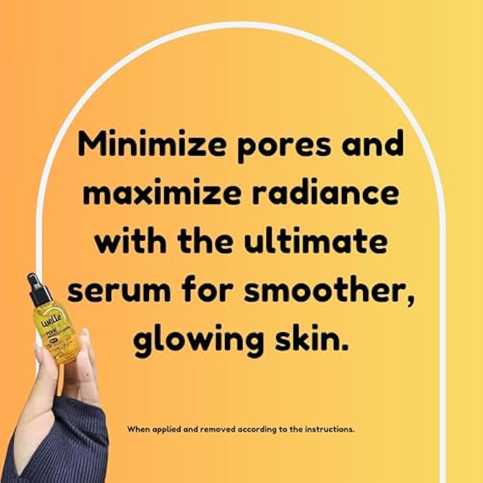 Luelle Pore Minimizer, Facial Essence for Minimizing the Appearance of Pores, Pore Minimizer Serum for Face, Even Skin Tone, Relieving Dryness, Oil Control Firming - Image 4