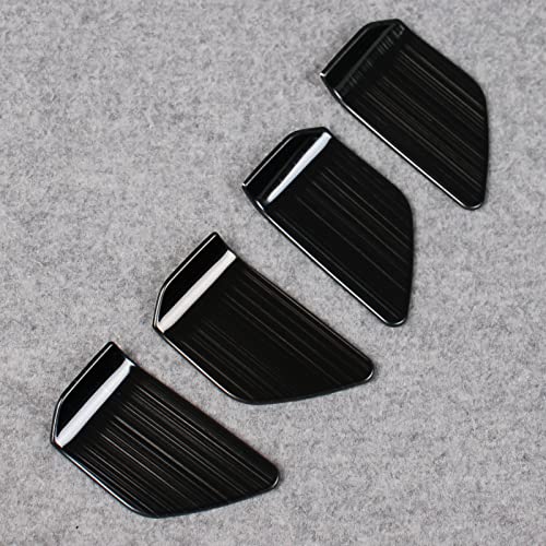 Beautost Fit for Nissan Rogue 2021 2022 2023 2024 2025 2026 Interior Door Handle Bowl Panel Cover Trims Black - Image 3