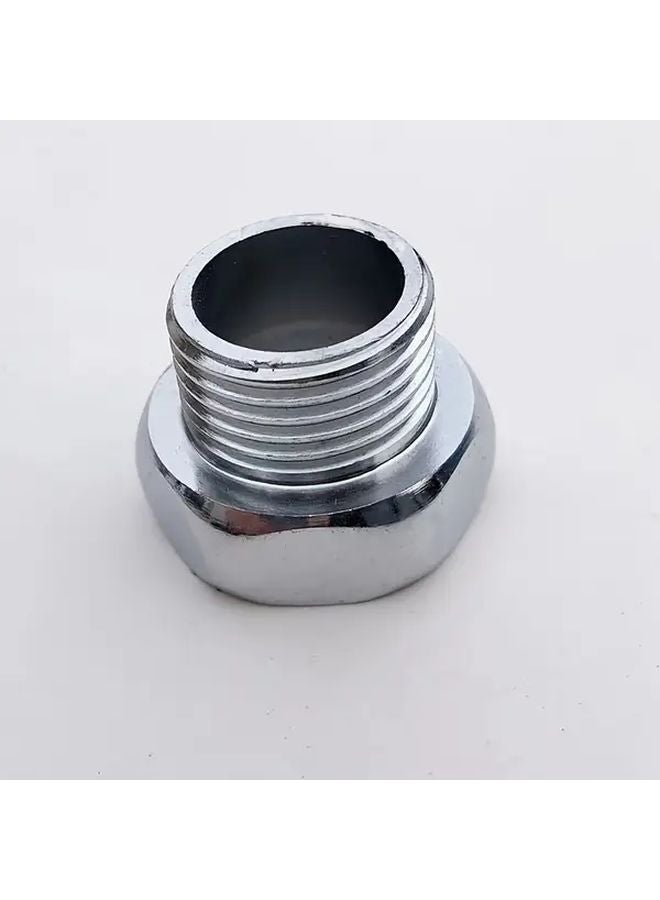 Male G1 2 To Female G3 4 Hose Extension Adapter Solid Brass Chrome Finish For Home Plumbing - Image 2