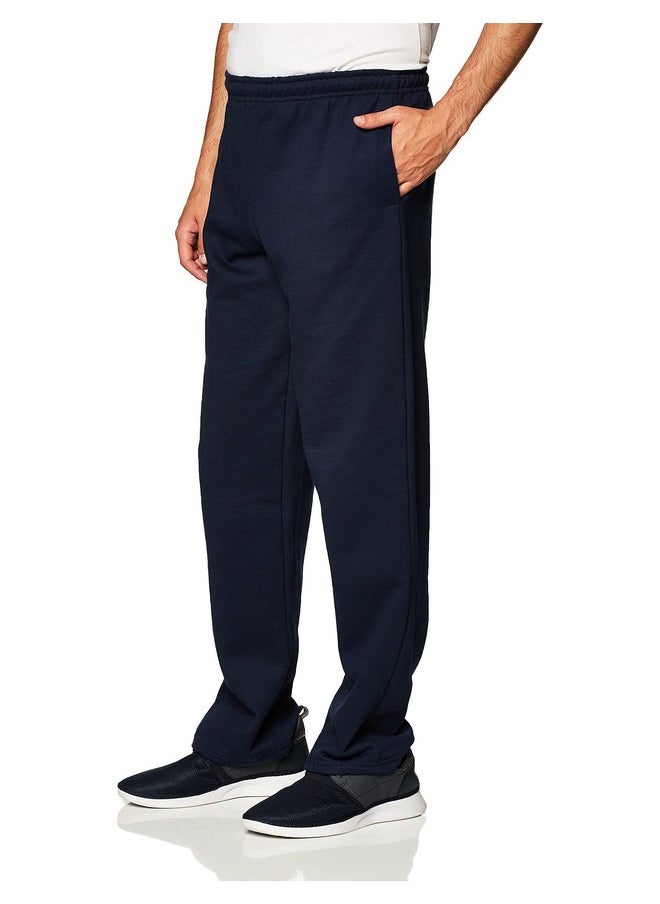 Adult Fleece Open Bottom Sweatpants With Pockets, Style G18300, Navy, Large Us - pzsku/Z5C3F778C5B60A81AA241Z/45/_/1695647680/ce24b6dd-f19b-4869-8843-15836829d3fb